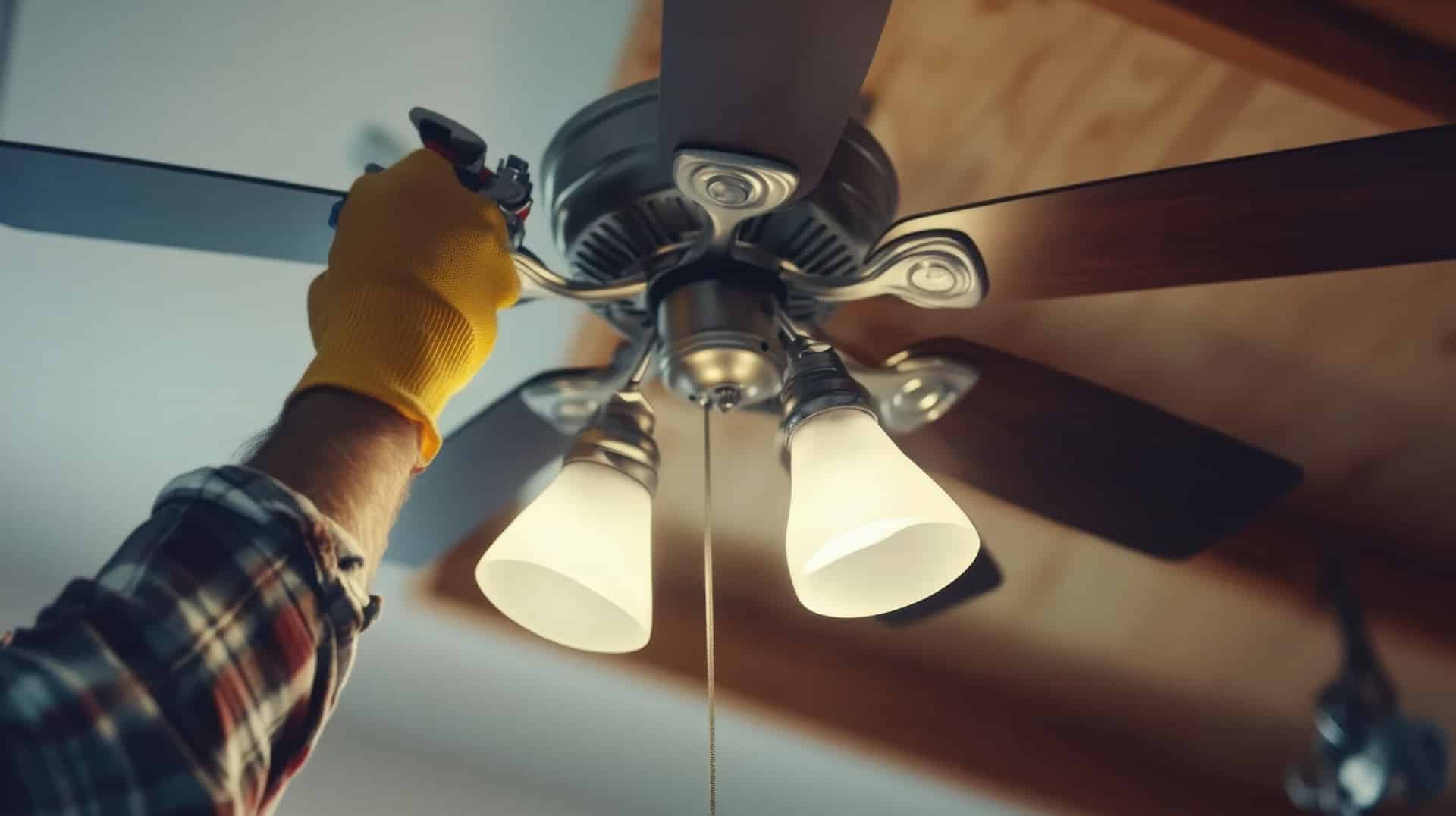 Reinigung eines Deckenventilators | Wandventilatoren